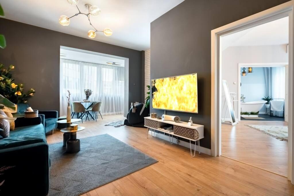 Intercontinental Apart - Massage Terrace Fireplace Bükreş Dış mekan fotoğraf